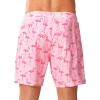 image:imageNORTHYARD Mens Swim Trunks 2 in 1 Swimsuit Swim Shorts Quick Dry 7 Board Short Beach Bathing Swimming Swimwear with PocketsFlamingo