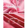 image:imageNORTHYARD Mens Swim Trunks 2 in 1 Swimsuit Swim Shorts Quick Dry 7 Board Short Beach Bathing Swimming Swimwear with PocketsFlamingo