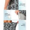 image:imageNORTHYARD Mens Swim Trunks 2 in 1 Swimsuit Swim Shorts Quick Dry 7 Board Short Beach Bathing Swimming Swimwear with PocketsGreypineapple