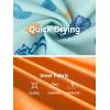 image:imageNORTHYARD Mens Swim Trunks 2 in 1 Swimsuit Swim Shorts Quick Dry 7 Board Short Beach Bathing Swimming Swimwear with PocketsLakeblueseashell