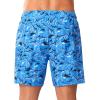image:imageNORTHYARD Mens Swim Trunks 2 in 1 Swimsuit Swim Shorts Quick Dry 7 Board Short Beach Bathing Swimming Swimwear with PocketsOceanshark