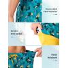 image:imageNORTHYARD Mens Swim Trunks 2 in 1 Swimsuit Swim Shorts Quick Dry 7 Board Short Beach Bathing Swimming Swimwear with PocketsToucan