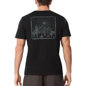 image:imageNORTHYARD Mens Graphic Cotton TShirt Short Sleeve Crew Neck Tee Shirts for Men Casual Work Outdoor Soft Relaxed FitBlack