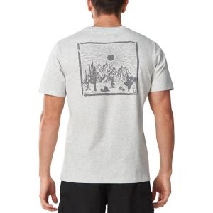 image:imageNORTHYARD Mens Graphic Cotton TShirt Short Sleeve Crew Neck Tee Shirts for Men Casual Work Outdoor Soft Relaxed FitOffwhite Heather