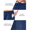 image:imageNORTHYARD Mens 10 Athletic Shorts Basketball Workout Gym Lightweight Quick Dry Shorts with Mesh amp Zip PocketsDarkblue