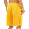 image:imageNORTHYARD Mens 10 Athletic Shorts Basketball Workout Gym Lightweight Quick Dry Shorts with Mesh amp Zip PocketsGold