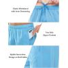 image:imageNORTHYARD Mens 10 Athletic Shorts Basketball Workout Gym Lightweight Quick Dry Shorts with Mesh amp Zip PocketsSkyblue