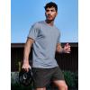 image:imageNORTHYARD Mens Athletic Running Shirts Short Sleeve Workout TShirts Quick Dry Lightweight Active Tee Gym Sports PerformanceBlueheather