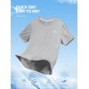 image:imageNORTHYARD Mens Athletic Running Shirts Short Sleeve Workout TShirts Quick Dry Lightweight Active Tee Gym Sports PerformanceLightheather
