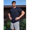 image:imageNORTHYARD Mens Athletic Running Shirts Short Sleeve Workout TShirts Quick Dry Lightweight Active Tee Gym Sports PerformanceNavy