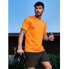 image:imageNORTHYARD Mens Athletic Running Shirts Short Sleeve Workout TShirts Quick Dry Lightweight Active Tee Gym Sports PerformanceOrange