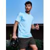image:imageNORTHYARD Mens Athletic Running Shirts Short Sleeve Workout TShirts Quick Dry Lightweight Active Tee Gym Sports PerformanceSkyblue