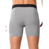 image:imageNORTHYARD Mens Athletic Underwear 3 Pack Breathable Activewear Undershorts Highperformance Boxer Briefs 4way StretchLight Grey