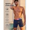 image:imageNORTHYARD Mens Athletic Underwear 3 Pack Breathable Activewear Undershorts Highperformance Boxer Briefs 4way StretchNavy