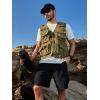 image:imageNORTHYARD Mens Cargo Hiking Shorts 9 Lightweight Quick Dry Athletic Shorts Outdoor Travel Active Fishing with Multi PocketsBlack