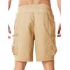 image:imageNORTHYARD Mens Cargo Hiking Shorts 9 Lightweight Quick Dry Athletic Shorts Outdoor Travel Active Fishing with Multi PocketsKhaki