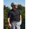 image:imageNORTHYARD Mens Golf Polo Shirt Short Sleeve Casual Work Activewear Performance T Shirts for Men Moisture Wicking Quick DryBlack