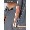 image:imageNORTHYARD Mens Golf Polo Shirt Short Sleeve Casual Work Activewear Performance T Shirts for Men Moisture Wicking Quick DryDark Grey