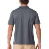 image:imageNORTHYARD Mens Golf Polo Shirt Short Sleeve Casual Work Activewear Performance T Shirts for Men Moisture Wicking Quick DryDark Grey