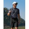 image:imageNORTHYARD Mens Golf Polo Shirt Short Sleeve Casual Work Activewear Performance T Shirts for Men Moisture Wicking Quick DryDark Grey