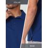image:imageNORTHYARD Mens Golf Polo Shirt Short Sleeve Casual Work Activewear Performance T Shirts for Men Moisture Wicking Quick DryNavy