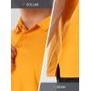 image:imageNORTHYARD Mens Golf Polo Shirt Short Sleeve Casual Work Activewear Performance T Shirts for Men Moisture Wicking Quick DryOrange