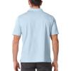 image:imageNORTHYARD Mens Golf Polo Shirt Short Sleeve Casual Work Activewear Performance T Shirts for Men Moisture Wicking Quick DrySky Blue