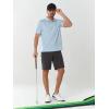 image:imageNORTHYARD Mens Golf Polo Shirt Short Sleeve Casual Work Activewear Performance T Shirts for Men Moisture Wicking Quick DrySky Blue