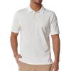 image:imageNORTHYARD Mens Golf Polo Shirt Short Sleeve Casual Work Activewear Performance T Shirts for Men Moisture Wicking Quick DryWhite