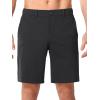 image:imageNORTHYARD Mens Golf Shorts with 6 Pockets 9 Stretch Work Dress Shorts Casual Flat Front Hybrid Short Quick Dry LightweightBlack