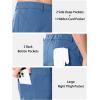 image:imageNORTHYARD Mens Golf Shorts with 6 Pockets 9 Stretch Work Dress Shorts Casual Flat Front Hybrid Short Quick Dry LightweightFederalblue