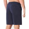 image:imageNORTHYARD Mens Golf Shorts with 6 Pockets 9 Stretch Work Dress Shorts Casual Flat Front Hybrid Short Quick Dry LightweightNavy