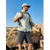 image:imageNORTHYARD Mens Hiking Cargo Shorts 9 Lightweight Outdoor Summer Shorts Quick Dry with 4 Pockets for Tactical Fishing TravelDark Grey