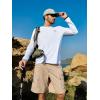 image:imageNORTHYARD Mens Hiking Cargo Shorts 9 Lightweight Outdoor Summer Shorts Quick Dry with 4 Pockets for Tactical Fishing TravelKhaki