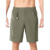 image:imageNORTHYARD Mens Hiking Cargo Shorts 9 Lightweight Outdoor Summer Shorts Quick Dry with 4 Pockets for Tactical Fishing TravelSage Green