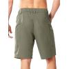 image:imageNORTHYARD Mens Hiking Cargo Shorts 9 Lightweight Outdoor Summer Shorts Quick Dry with 4 Pockets for Tactical Fishing TravelSage Green