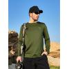 image:imageNORTHYARD Mens UPF 50 Sun Protection Shirts Long Sleeve Fishing Rash Guard UV SPF Outdoor Hiking Swimming TShirt Quick DryArmygreen