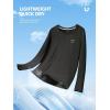 image:imageNORTHYARD Mens UPF 50 Sun Protection Shirts Long Sleeve Fishing Rash Guard UV SPF Outdoor Hiking Swimming TShirt Quick DryBlack
