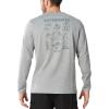 image:imageNORTHYARD Mens UPF 50 Sun Protection Shirts Long Sleeve Fishing Rash Guard UV SPF Outdoor Hiking Swimming TShirt Quick DryLightheather