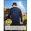 image:imageNORTHYARD Mens UPF 50 Sun Protection Shirts Long Sleeve Fishing Rash Guard UV SPF Outdoor Hiking Swimming TShirt Quick DryNavy