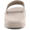 image:imageNORTHYARD Slippers for Women and Men Non Slip Quick Drying Shower Bathroom Pillow Slide Sandals Summer Comfort Beach ShoesKhaki