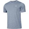 image:imageNORTHYARD Mens Athletic Running Shirts Short Sleeve Workout TShirts Quick Dry Lightweight Active Tee Gym Sports PerformanceBlueheather