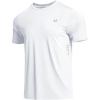 image:imageNORTHYARD Mens Athletic Running Shirts Short Sleeve Workout TShirts Quick Dry Lightweight Active Tee Gym Sports PerformanceWhite
