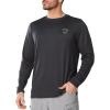 image:imageNORTHYARD Mens UPF 50 Sun Protection Shirts Long Sleeve Fishing Rash Guard UV SPF Outdoor Hiking Swimming TShirt Quick DryDarkgrey