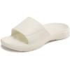 image:imageNORTHYARD Slippers for Women and Men Non Slip Quick Drying Shower Bathroom Pillow Slide Sandals Summer Comfort Beach ShoesBeige