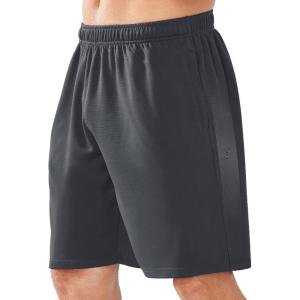 image:imageNORTHYARD Mens 10 Athletic Shorts Basketball Workout Gym Lightweight Quick Dry Shorts with Mesh amp Zip PocketsDarkgrey