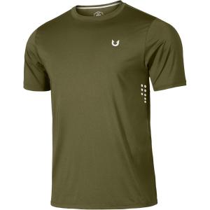 image:imageNORTHYARD Mens Athletic Running Shirts Short Sleeve Workout TShirts Quick Dry Lightweight Active Tee Gym Sports PerformanceArmygreen