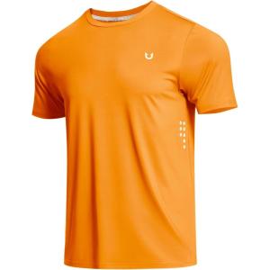 image:imageNORTHYARD Mens Athletic Running Shirts Short Sleeve Workout TShirts Quick Dry Lightweight Active Tee Gym Sports PerformanceOrange