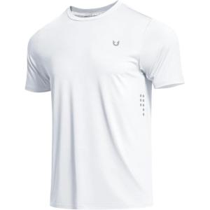 image:imageNORTHYARD Mens Athletic Running Shirts Short Sleeve Workout TShirts Quick Dry Lightweight Active Tee Gym Sports PerformanceWhite