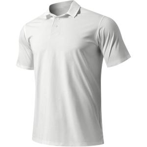 image:imageNORTHYARD Mens Golf Polo Shirt Short Sleeve Casual Work Activewear Performance T Shirts for Men Moisture Wicking Quick DryWhite